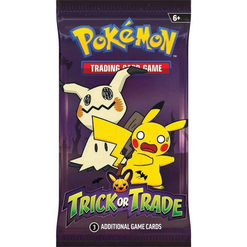 POKEMON - Cartas Pokemon TCG - Trick Trade Booster 3 Cards Inglés