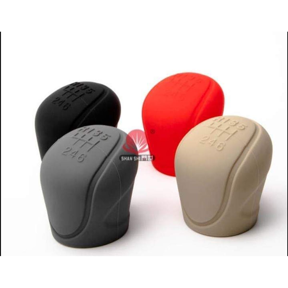 GENERICO - Funda para 6 cambios y freno de mano color AZUL