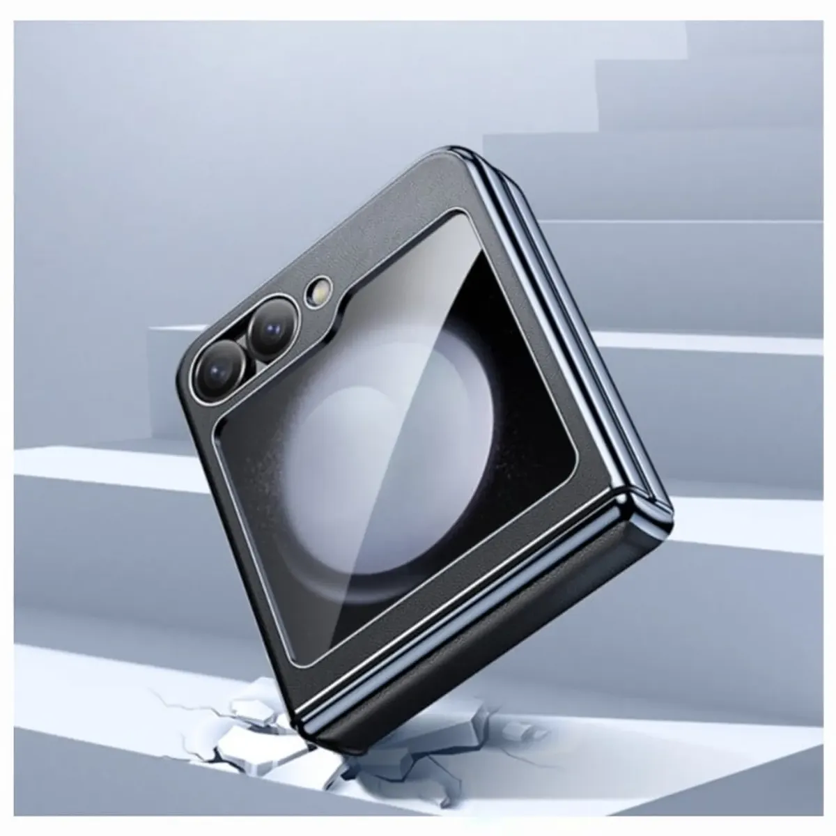 NILLKIN - Case Nillkin Camshield Flip Leather Samsung Z Flip 6 - Negro