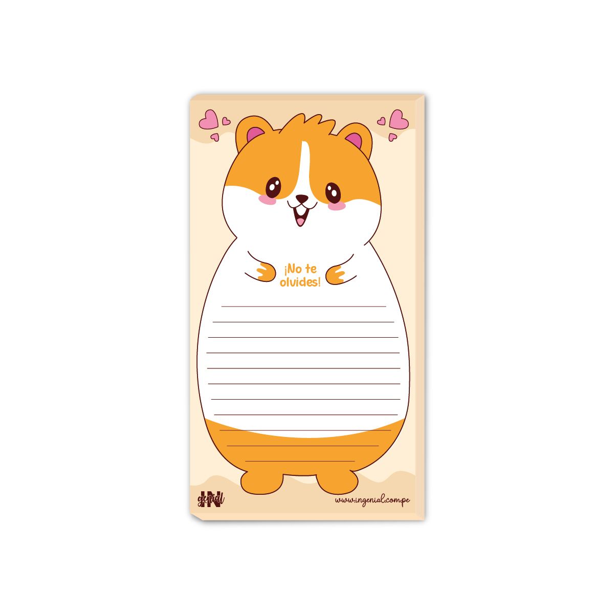 INGENIAL - Notas magnéticas Ingenial Happy