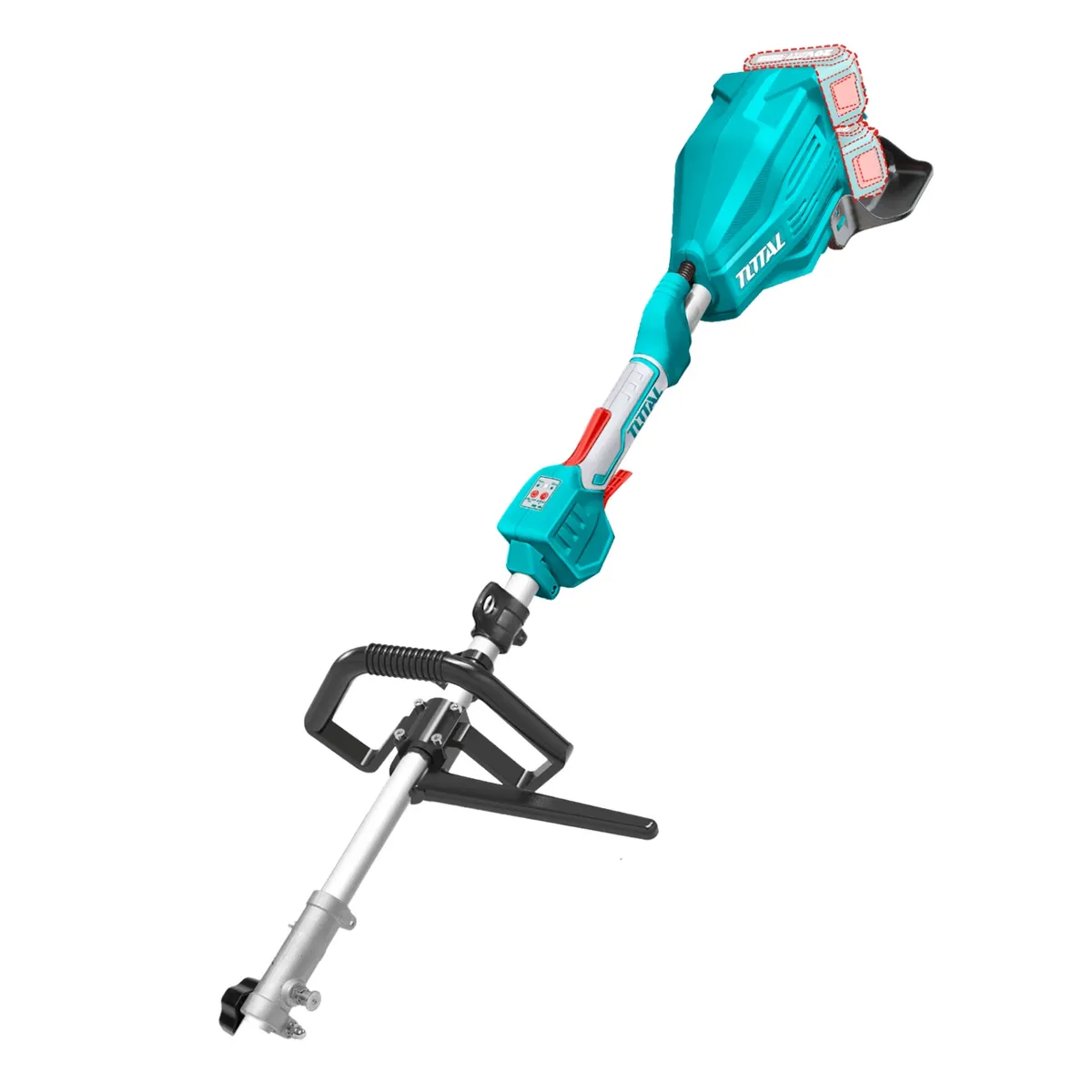 TOTAL TOOLS - Desmalezadora Multifuncional 40v + Batería y Cargador Total