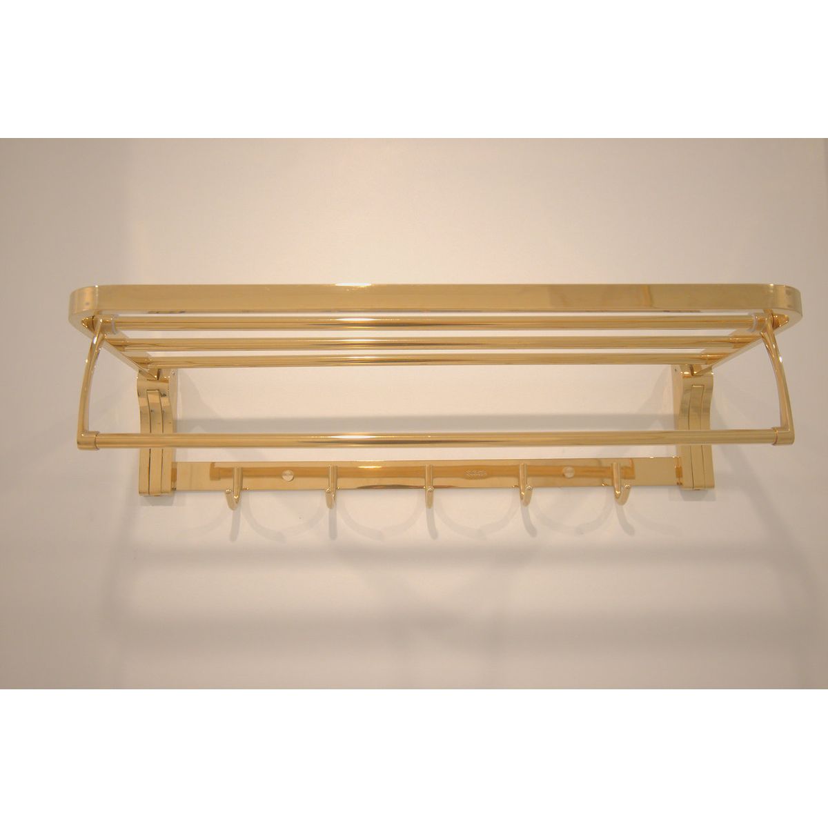 GENERICO - Toallero multiuso para baños de acero inoxidable