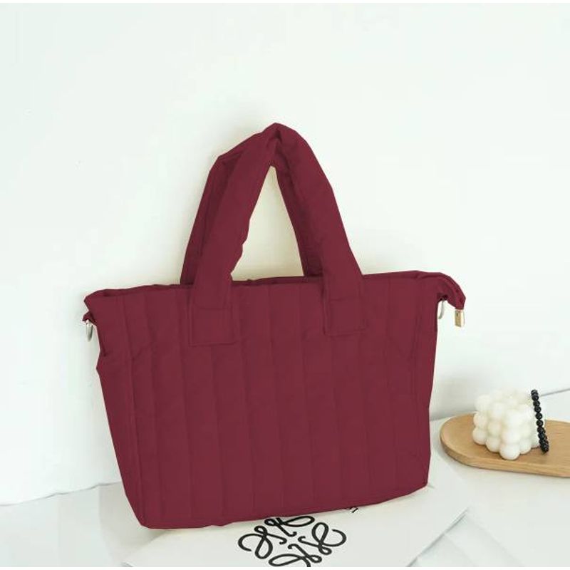 BOLSO PUFFER LISA TIPO TOTE BAG PARA DAMA PORTALPATOP GENERICO