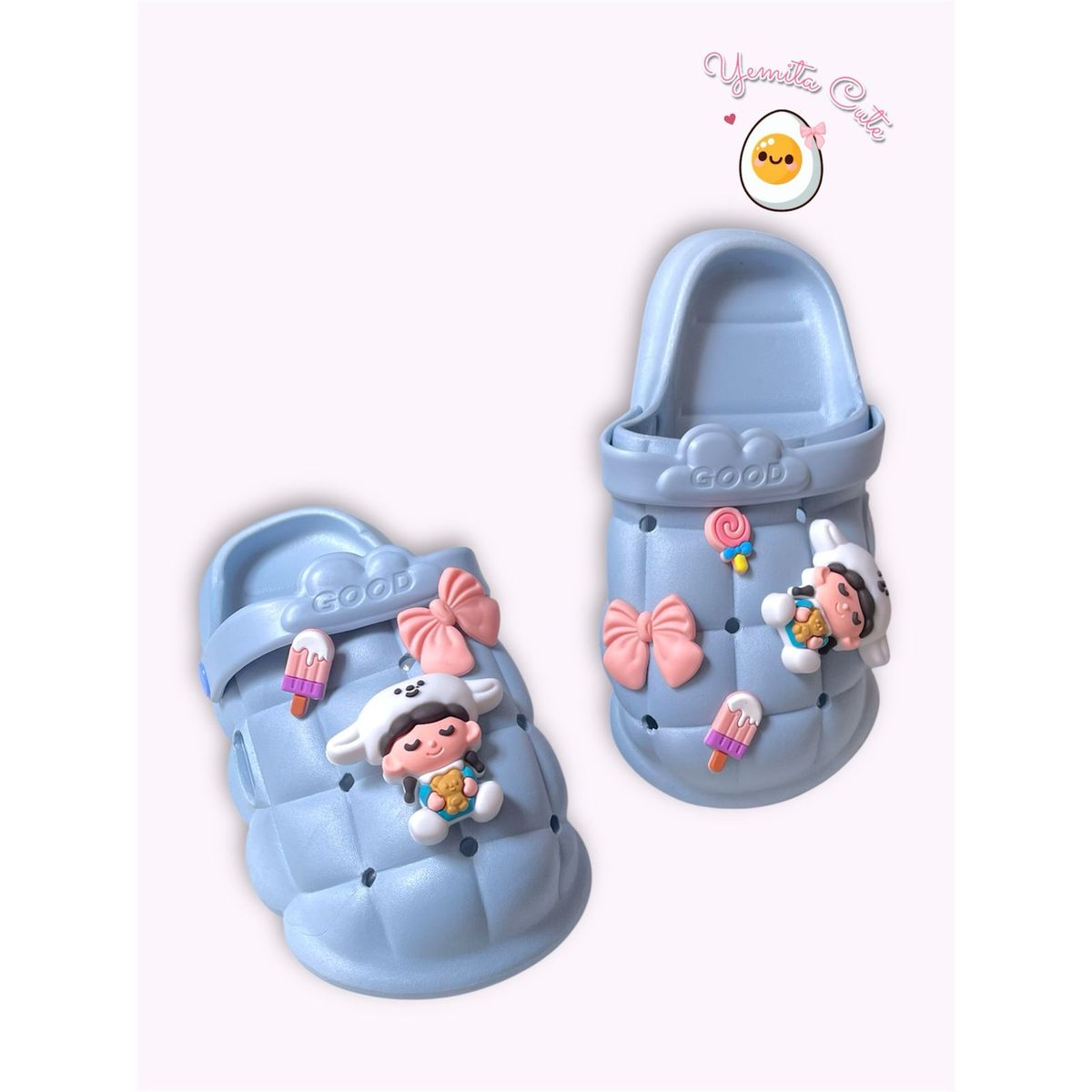 GENERICO - SANDALIAS TIPO CROCS KAWAII