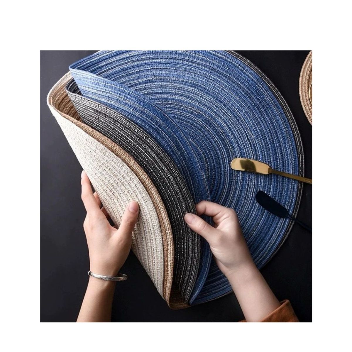 GENERICO - PACK DE 6 INDIVIDUALES ELEGANTES