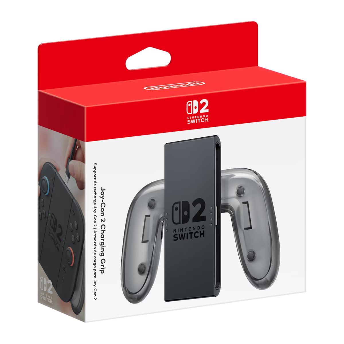 NINTENDO - Grip Cargador para Joy Con Nintendo Switch 2 - Joy-Con 2 Charging Grip