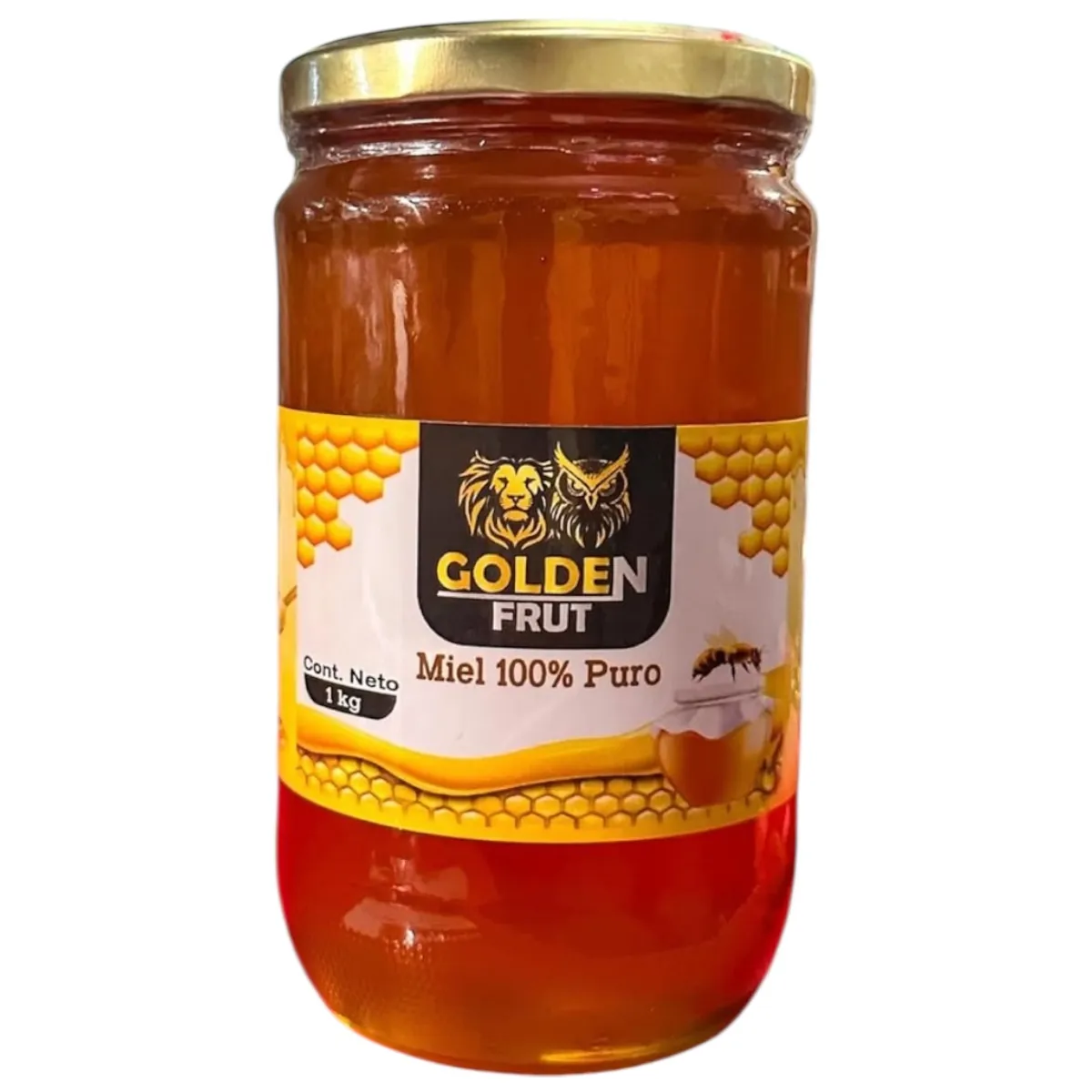 GENERICO - MIEL MULTIFLORAL GOLDEN FRUT 1LT