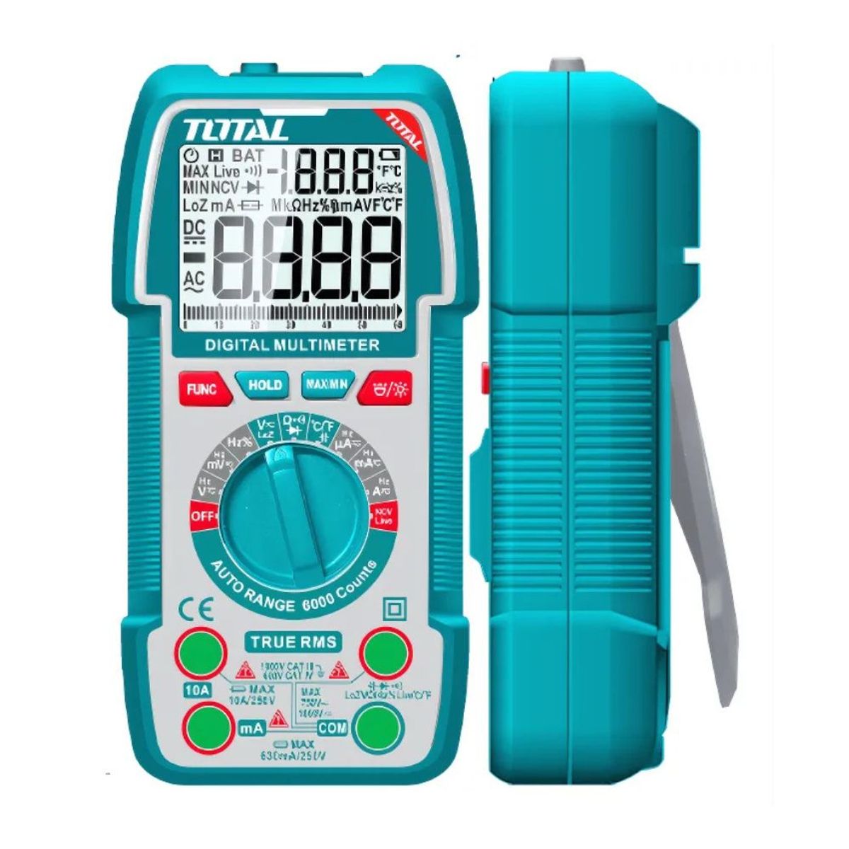 Total Tools - Multimetro Digital Autorango 20000 Conteos Total - TMT5410003