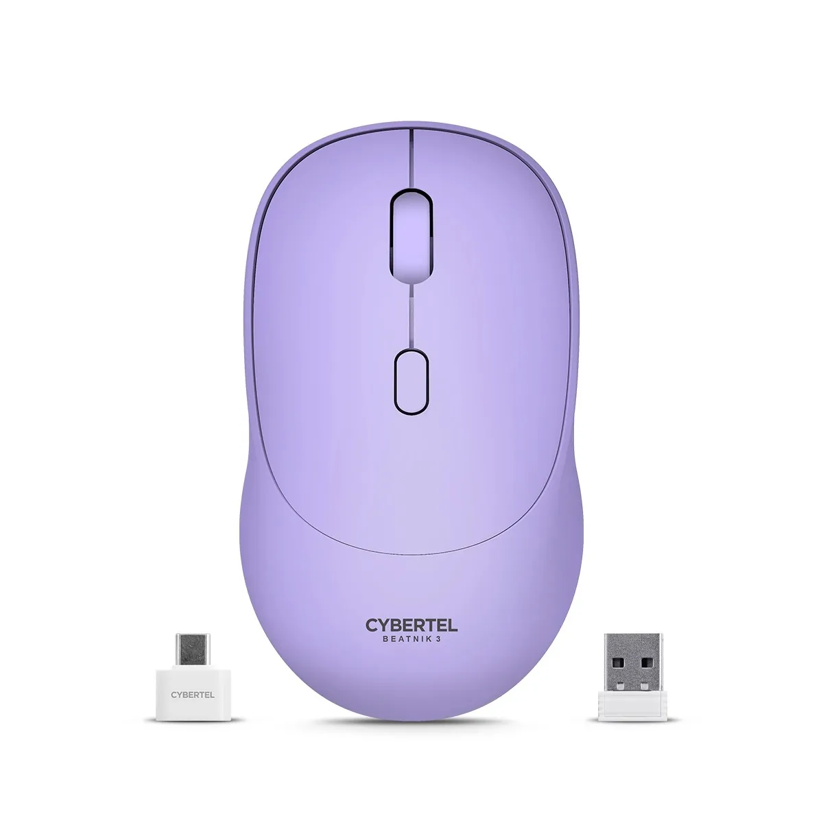 CYBERTEL - MOUSE DUAL BT Y 2.4GHZ RECARGABLE CYBERTEL BEATNIK 3 PURPLE
