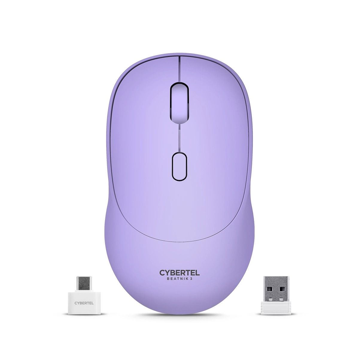 CYBERTEL - MOUSE DUAL BT Y 2.4GHZ RECARGABLE CYBERTEL BEATNIK 3 PURPLE