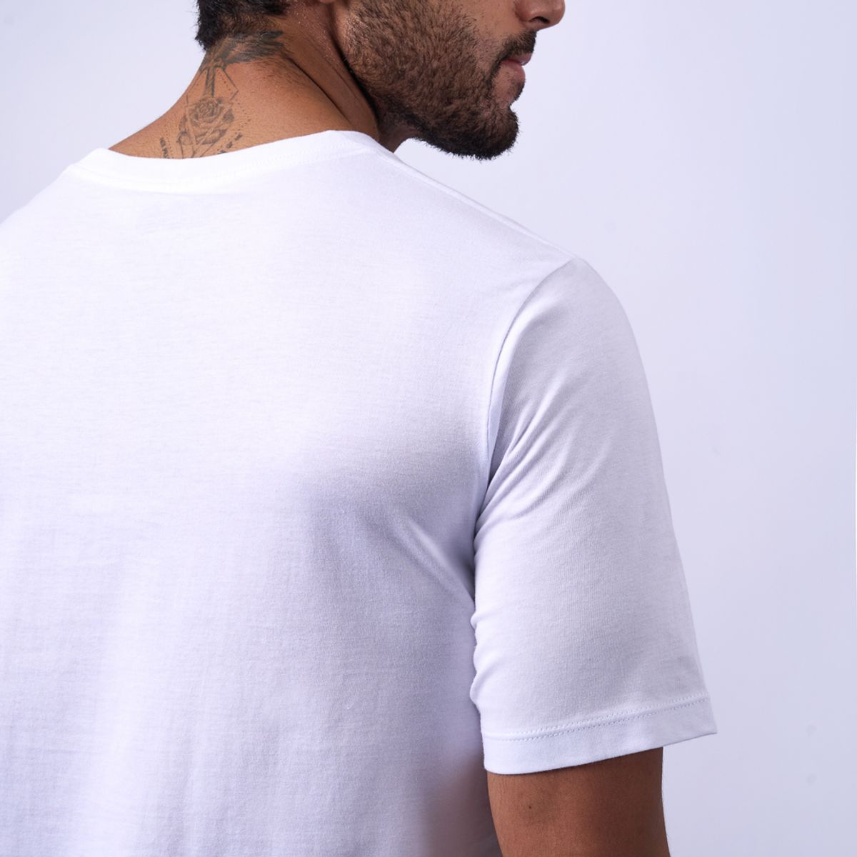 1921 - POLO EI25V-NECK P2 JERSEY - BLANCO