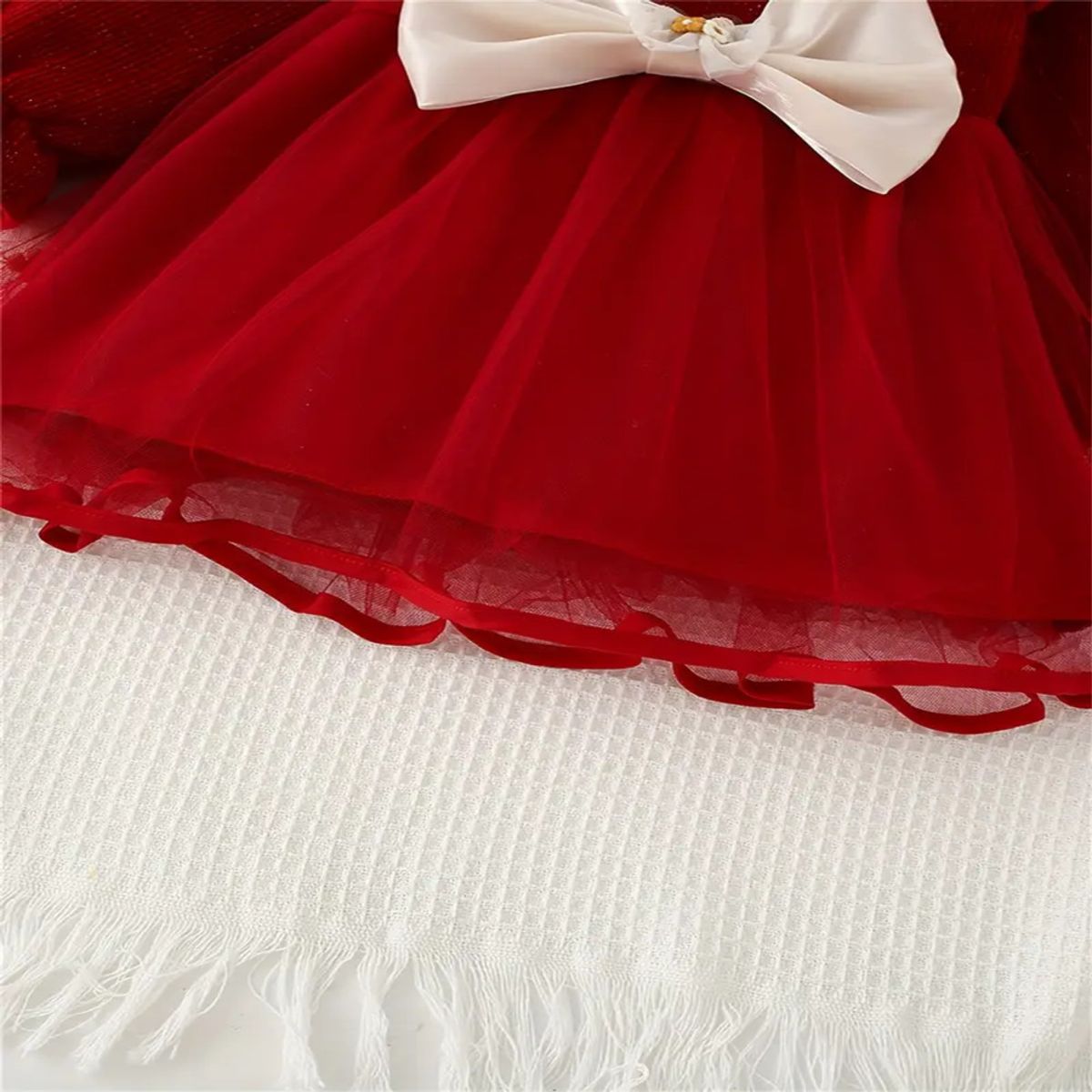 GENERICO - VESTIDO BEBE NIÑA PARA NAVIDAD