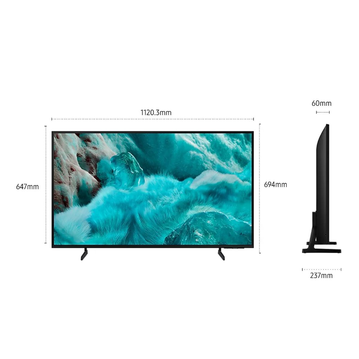 SAMSUNG - Televisor Samsung QLED 50 Visión AI Smart TV QN50Q7FA + Soundbar HW-B400F