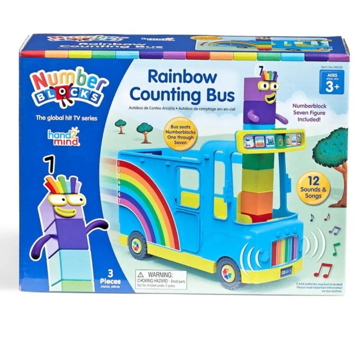 LEARNING - Number Blocks Rainbow Counting Bus