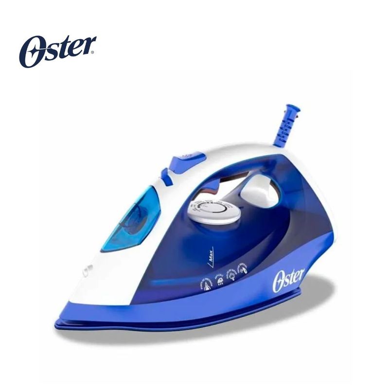 OSTER - Plancha Oster® a Vapor con Base Antiadherente GCSTBS6003 053 Azul