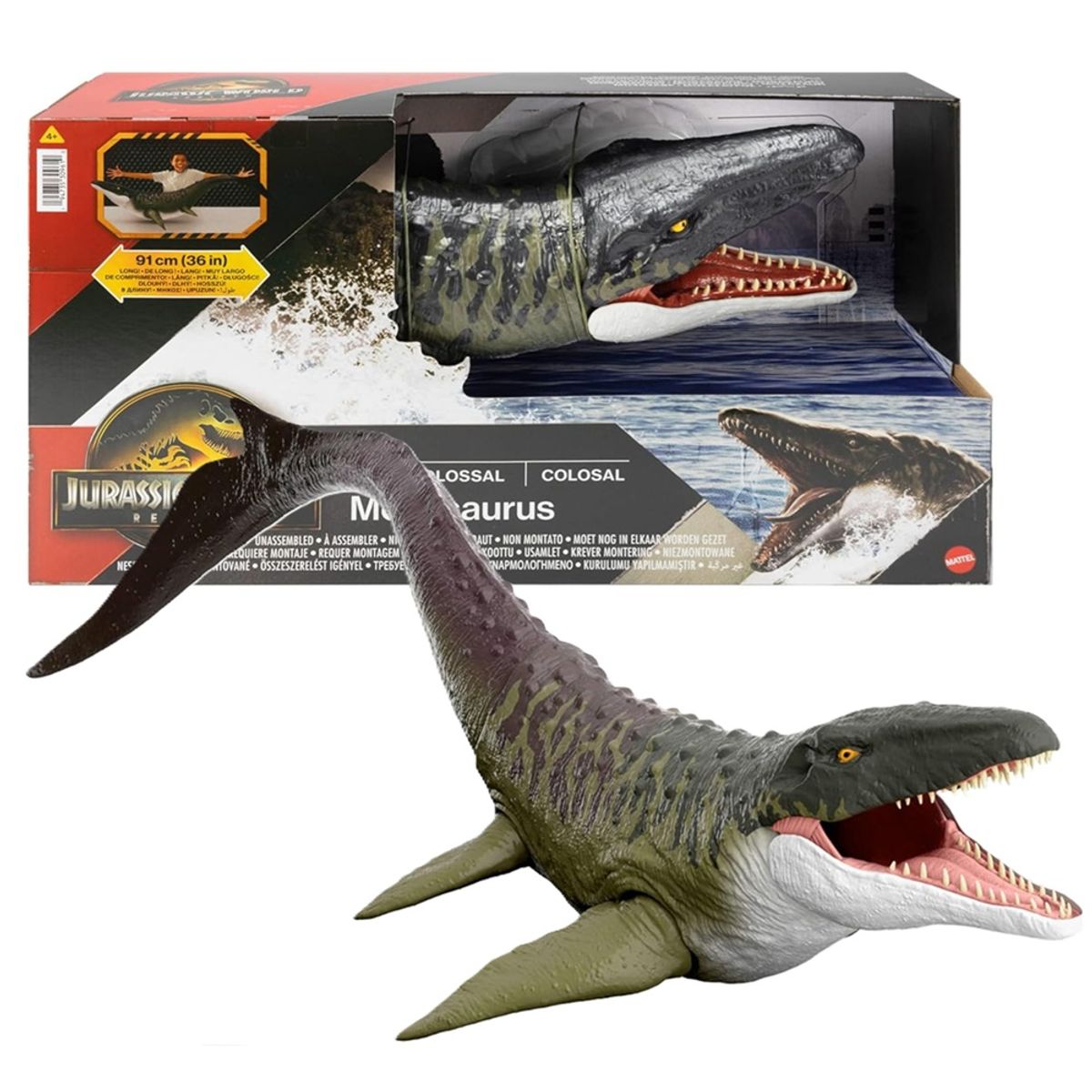 JURASSIC WORLD - Jurassic World Rebirth Super Colosal Mosasaurus