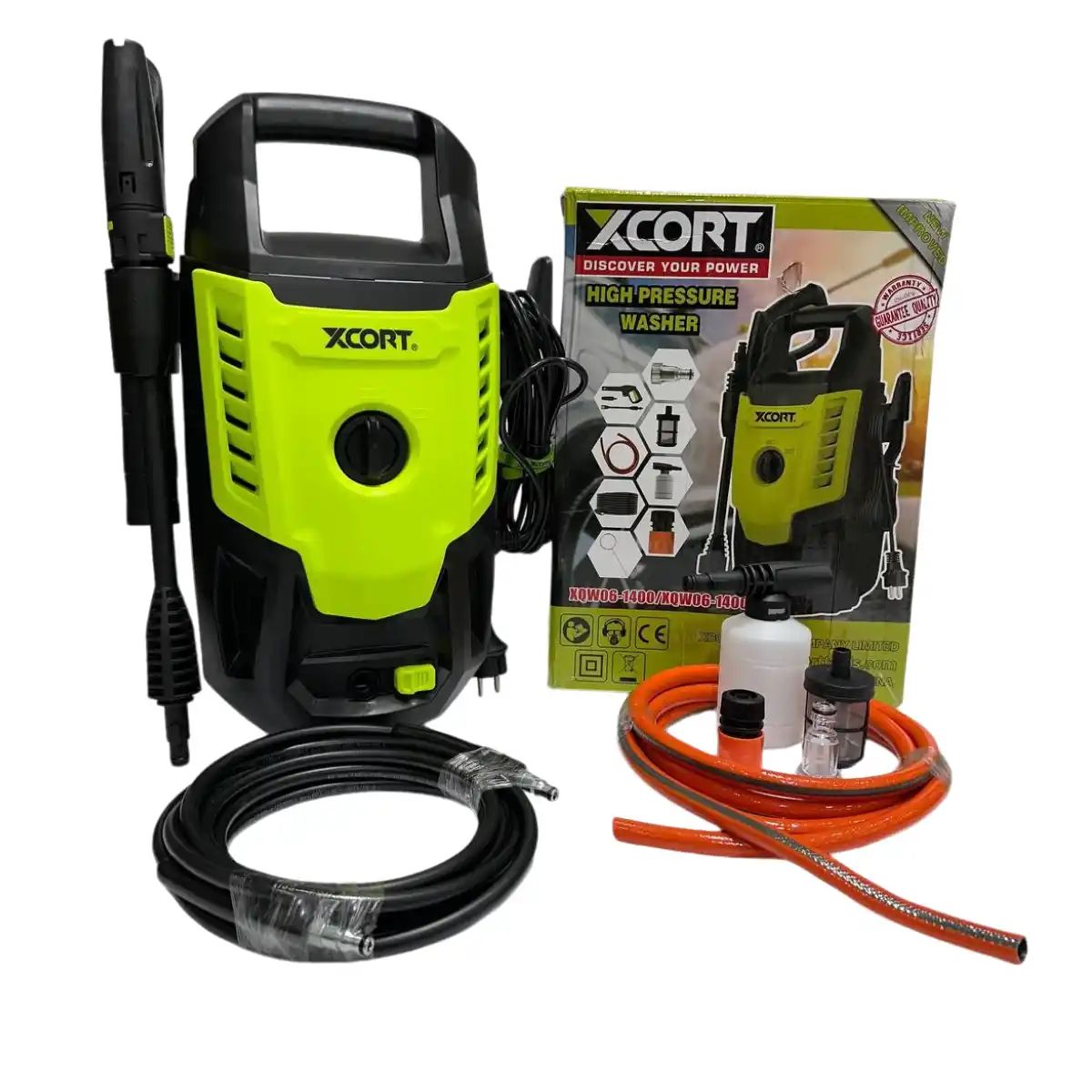 XCORT - Hidrolavadora de Alta Presión 1400W XCORT Xqw06-1400