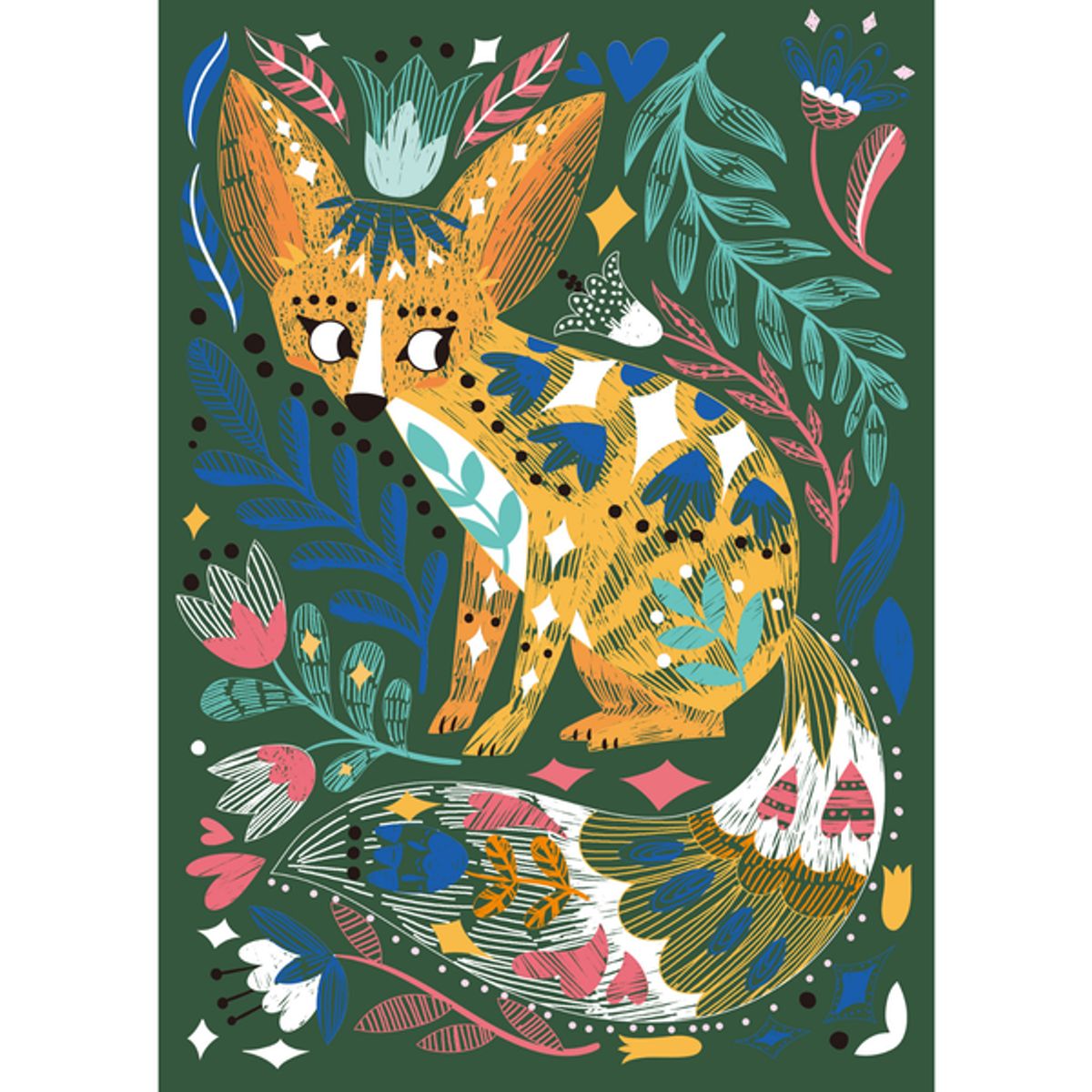 AVENIR - Libro A4 para raspar scratch modelo animales 15 hojas