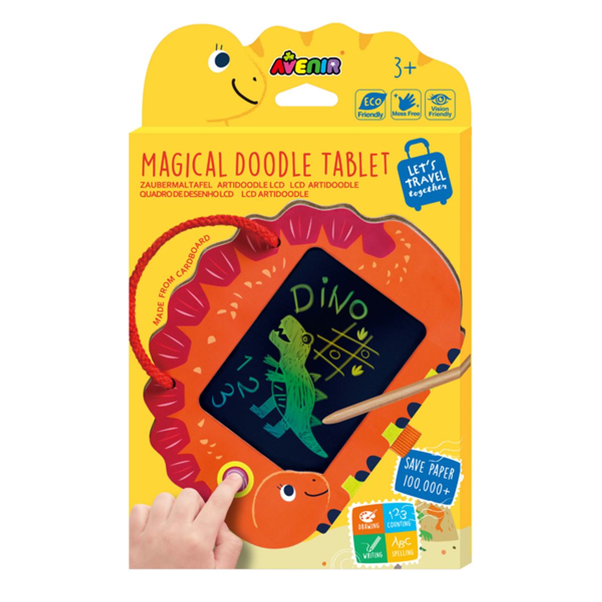 AVENIR - Pizarra mágica LCD artidoodle modelo espacio