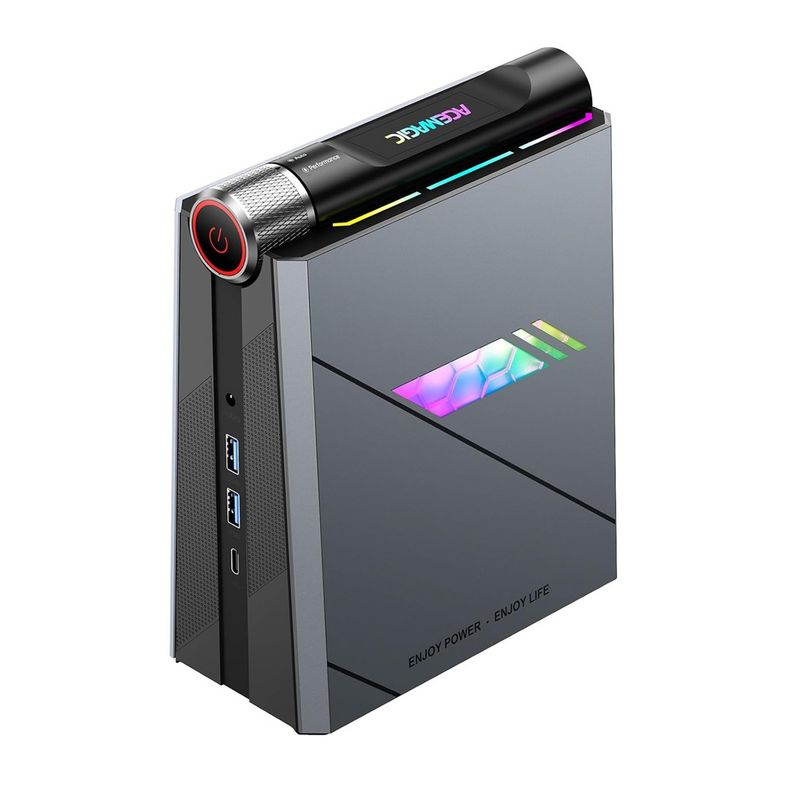 GENERICO - Mini PC Acemagic MIGHTY AD08 Intel Core i7 1TB SSD 32GB Gris