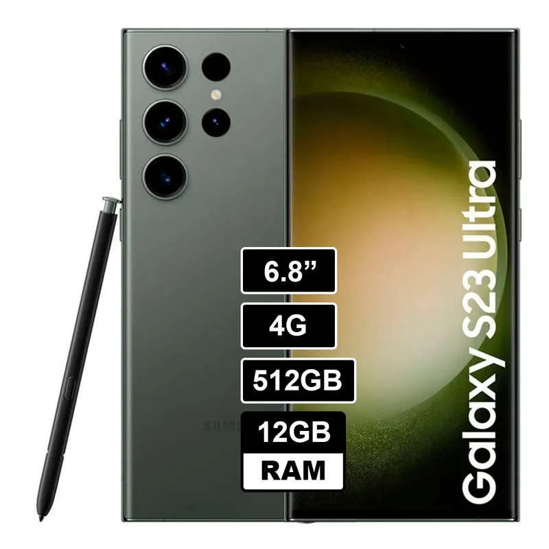 SAMSUNG - Celular Samsung S23 Ultra 12GB RAM 512GB Verde