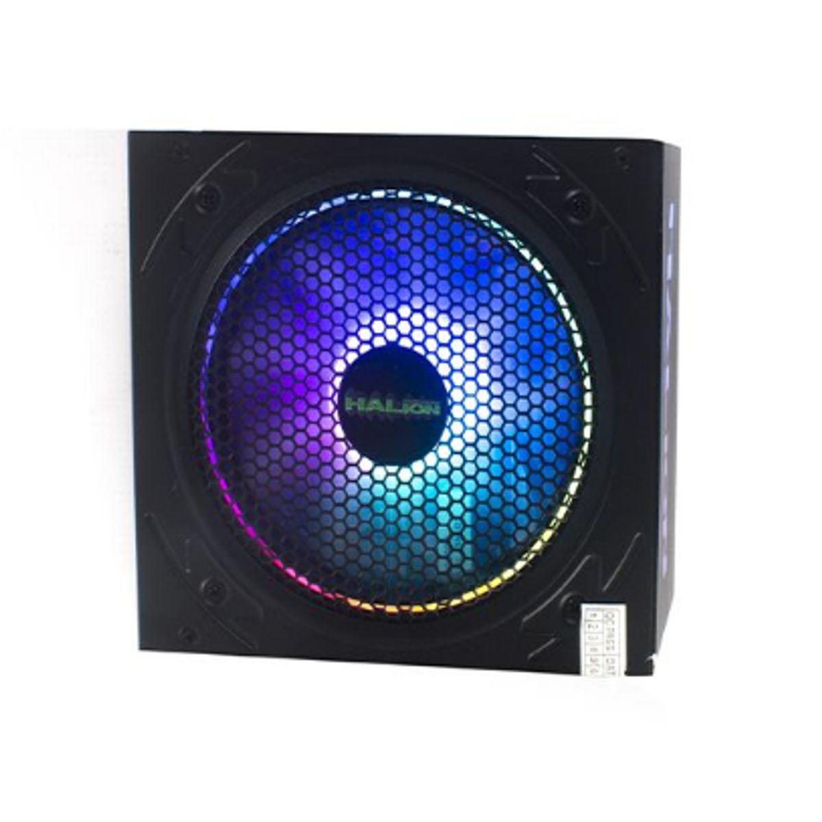 HALION - Fuente de Poder GAMING ATX RGB-600W HALION