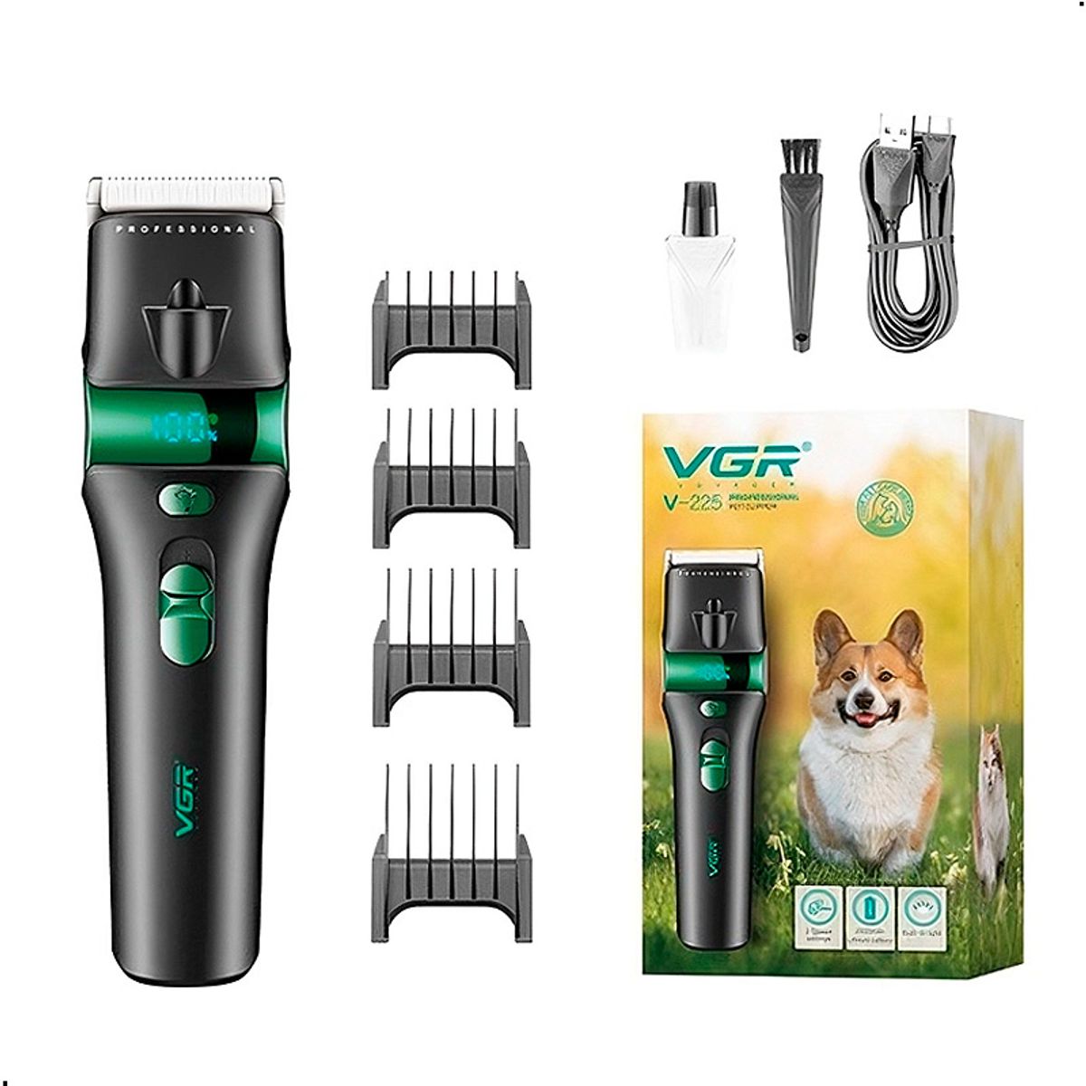 GENERICO - Cortadora  Profesional Recargable Para Mascotas VGR V 225