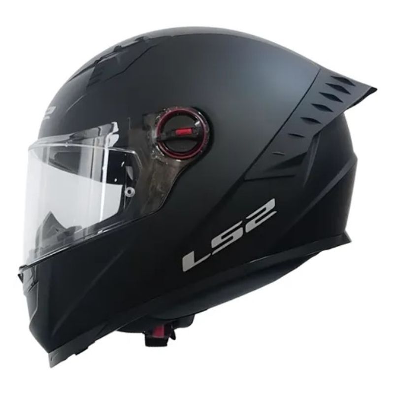 LS2 - CASCO MOTO LS2 COSMOS NEGRO MATE TRANSPARENTE ECER 2206