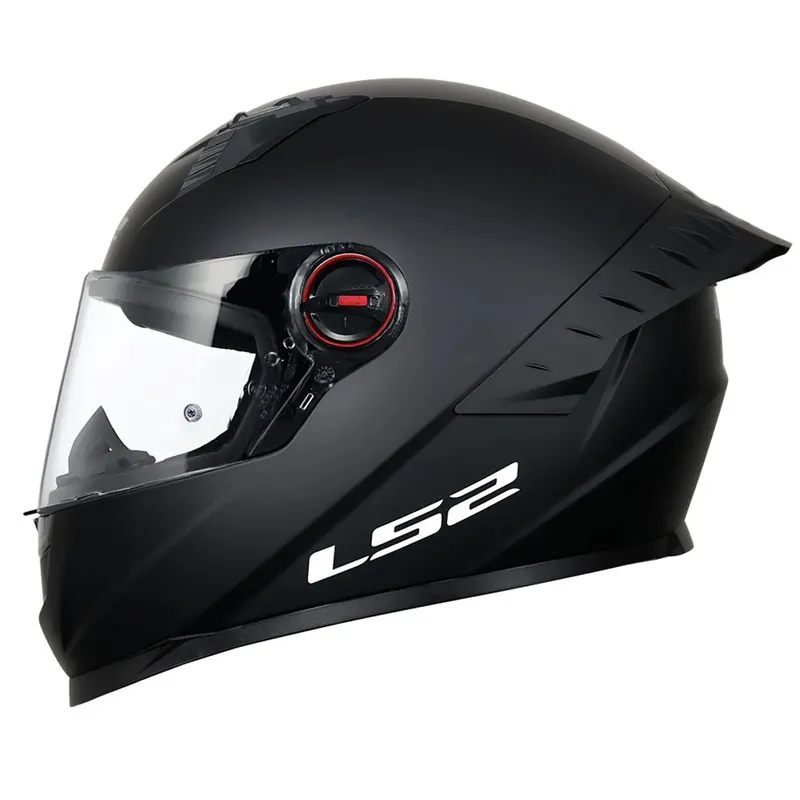 LS2 - CASCO MOTO LS2 COSMOS NEGRO MATE TRANSPARENTE ECER 2206