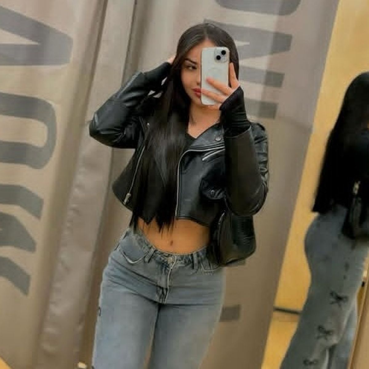 GENERICO - CASACA ESTILO CROP PARA MUJER