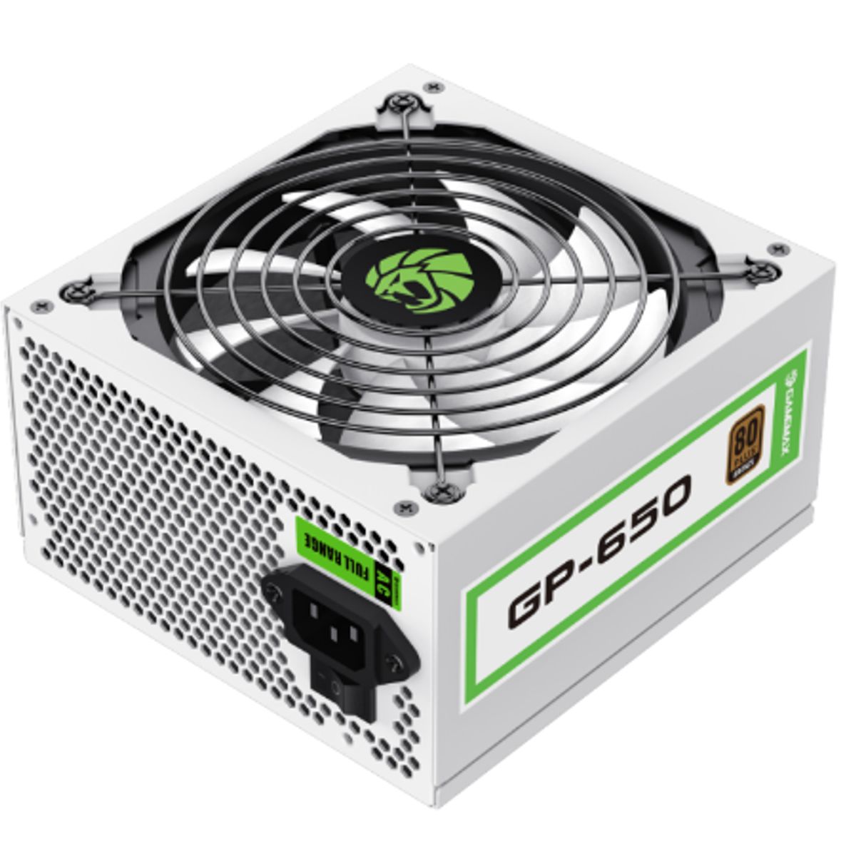 HALION - Fuente de Poder GAMEMAX GP-650W WHITE 80 PLUS BRONZE APFC HALION
