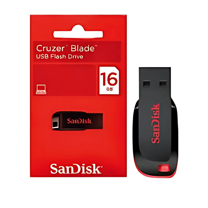 SANDISK - MEMORIA SANDISK CRUZER BLADE Z50 USB 16 GB