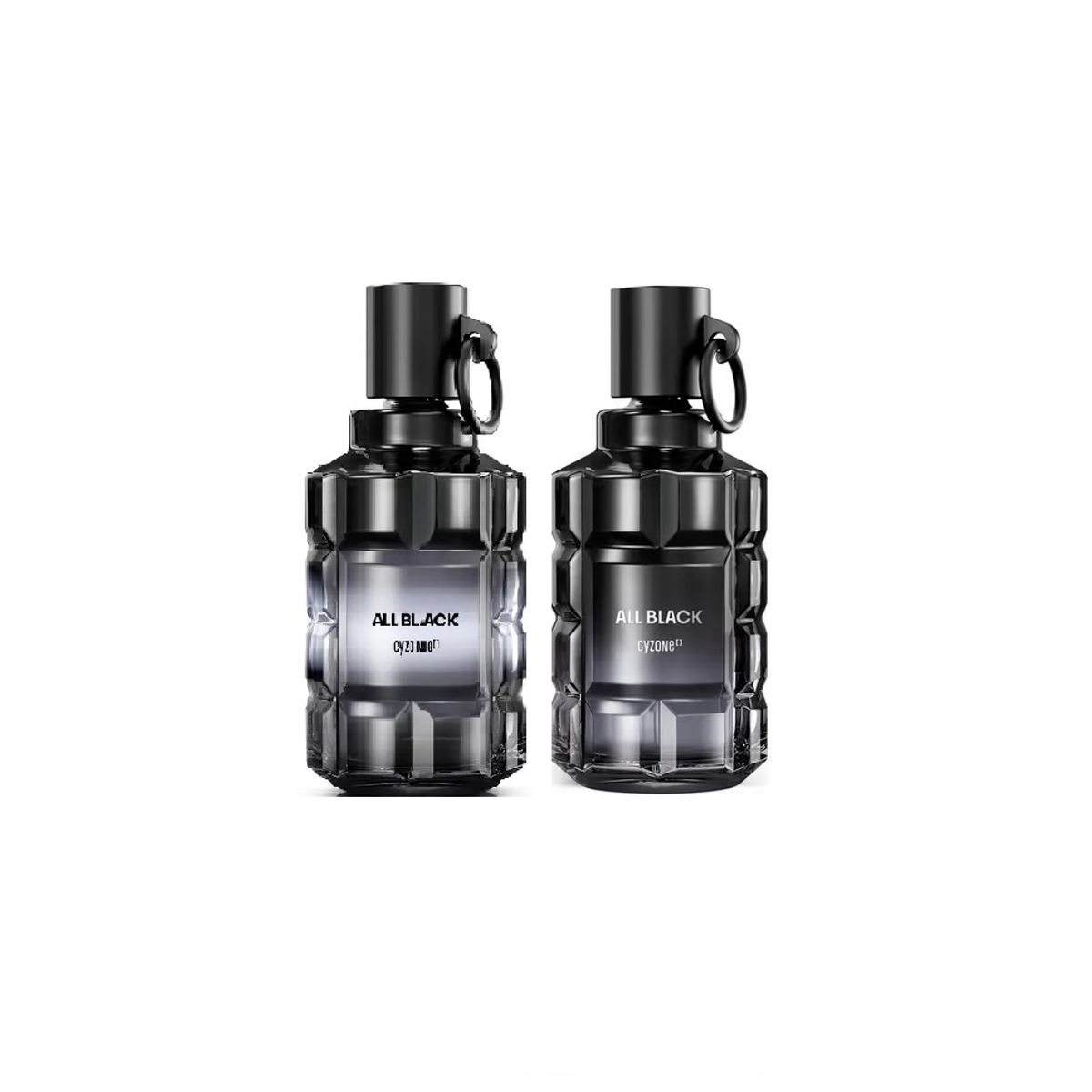 CYZONE - Duo de Perfume All Black hombre  - Cyzone