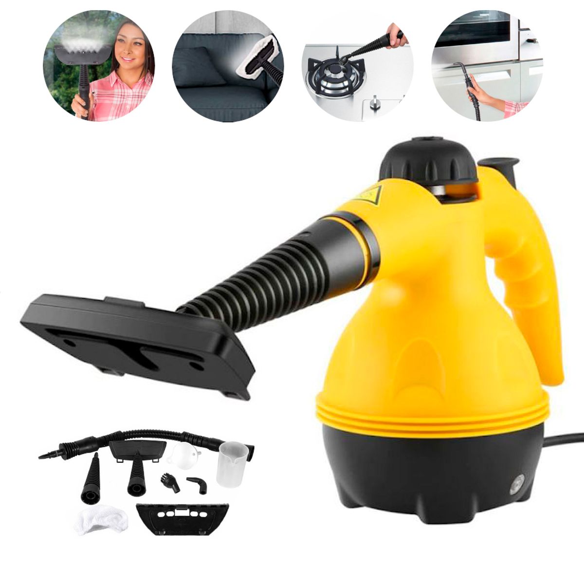 GENERICO - Limpiador a vapor multiuso