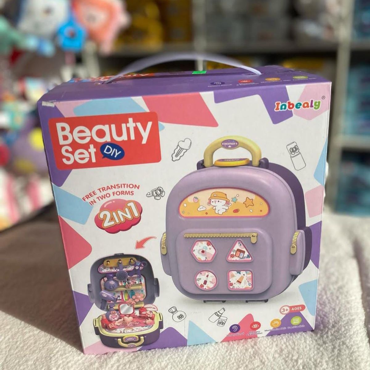 GENERICO - JUEGO SET BELLEZA EN MALETA PARA NIÑAS