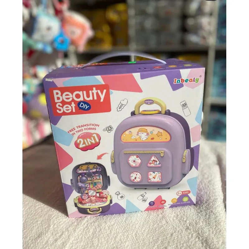 GENERICO - JUEGO SET BELLEZA EN MALETA PARA NIÑAS