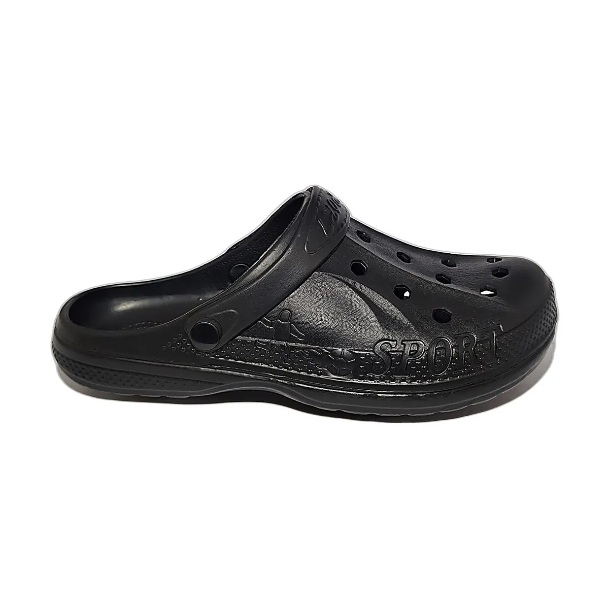 GENERICO - Sandalias para hombre de EVA ligera - Playa Piscina Casual - Negro