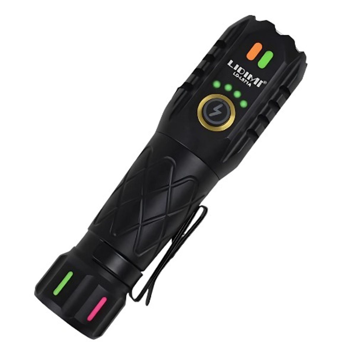 LIDIMI - Linterna De Largo Alcance 100 Metros Con Cintas Reflectivas