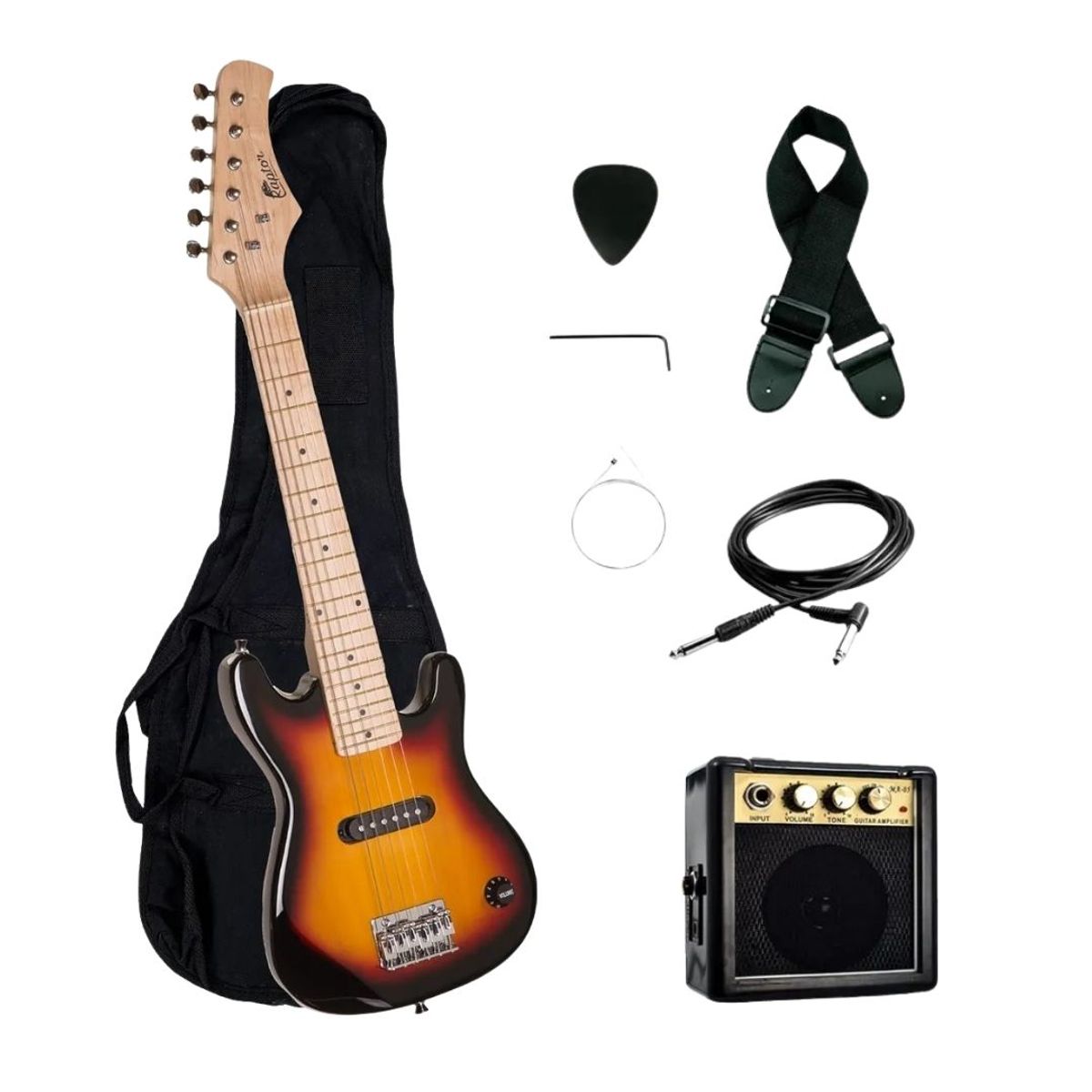 GENERICO - Guitarra Eléctrica Infantil 30” con Kit Completo