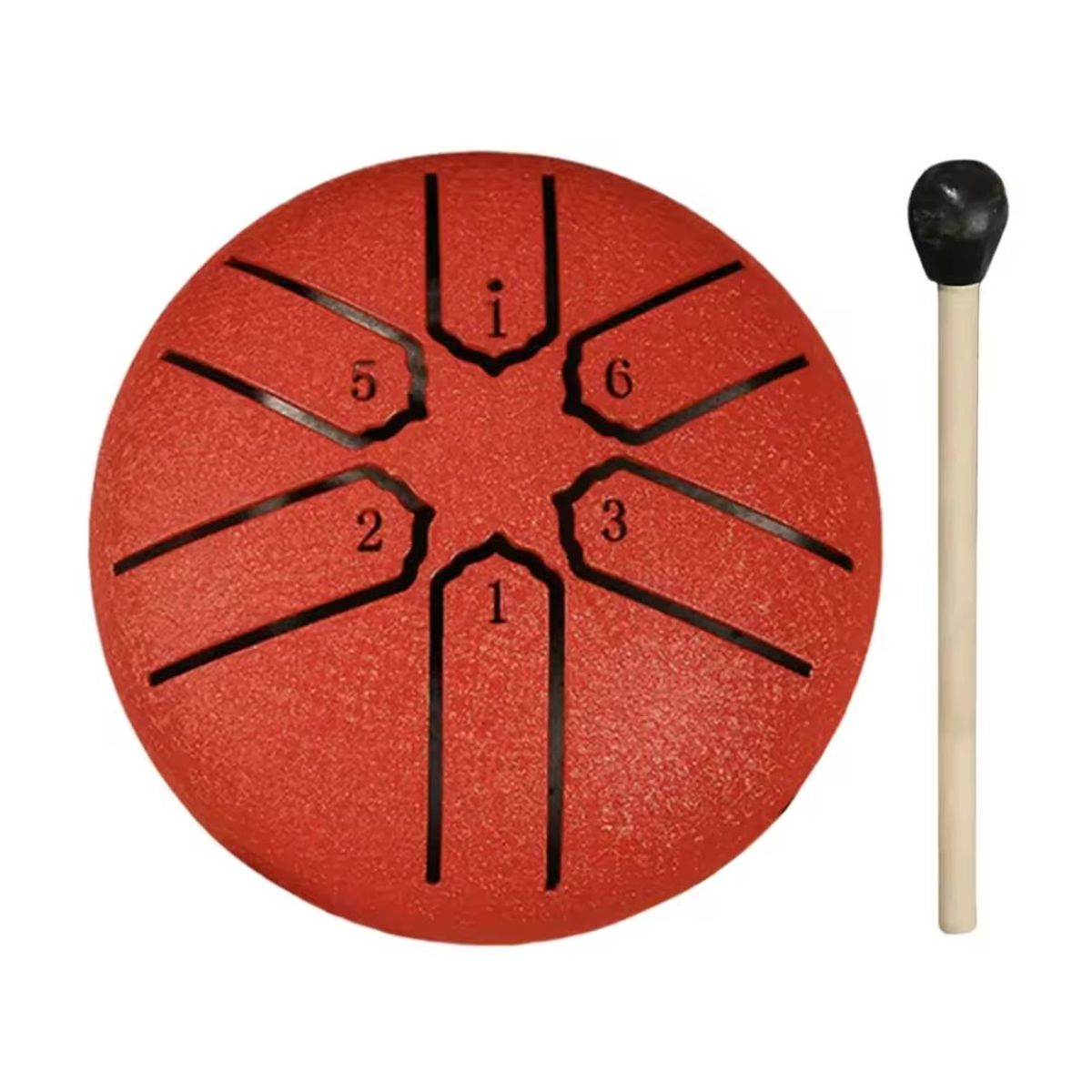 GENERICO - Tambor de Lluvia o Lengüeta 3" de 6 notas Sonido Relajante