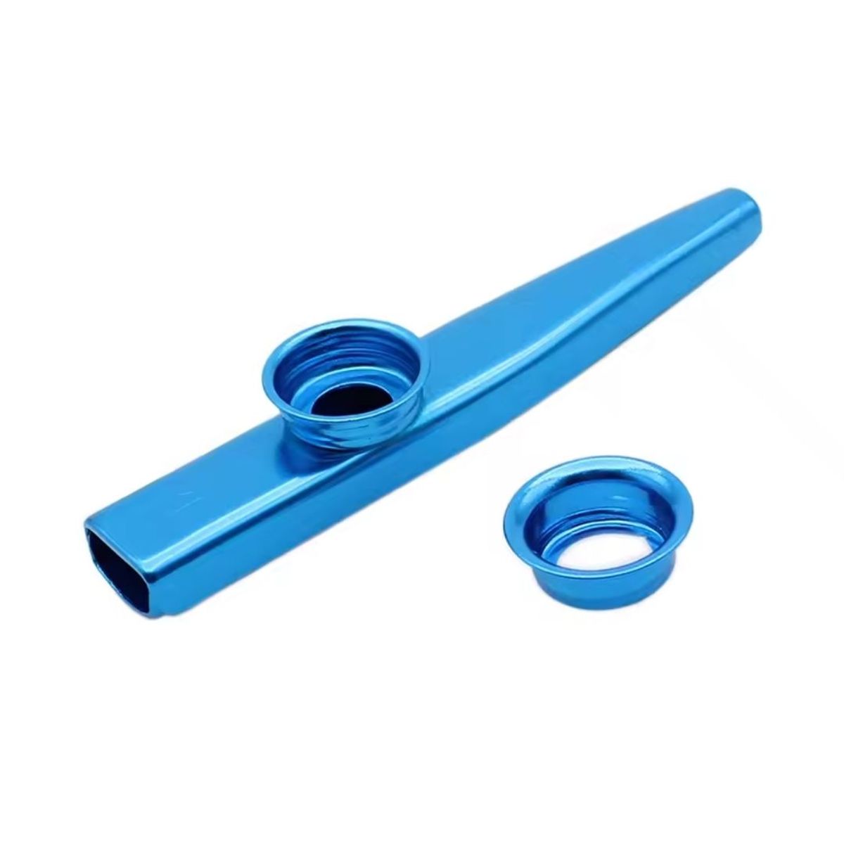 GENERICO - Kazoo de Metal Instrumento Musical Portátil - Azul