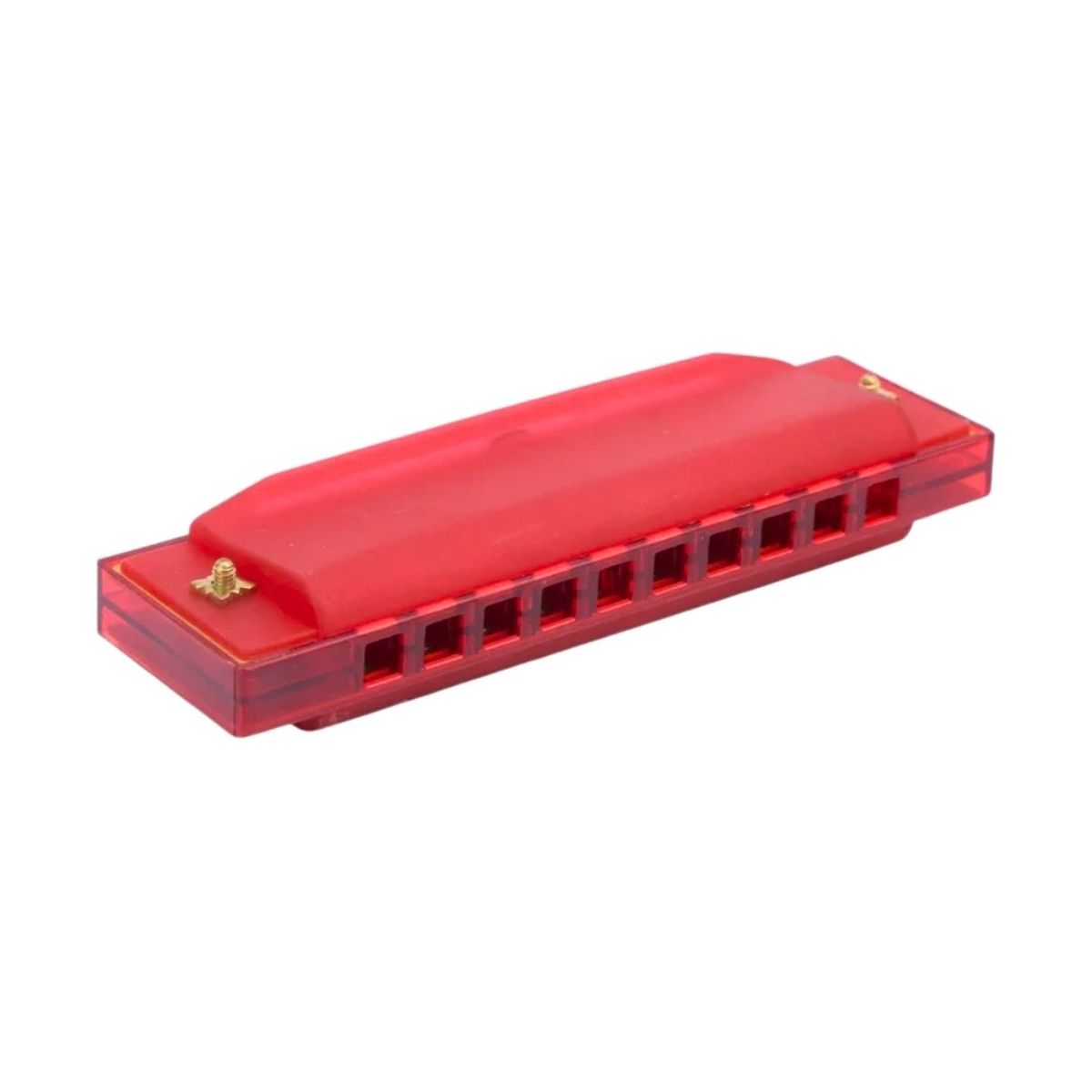 GENERICO - Armónica de Plástico para Niños - Rojo