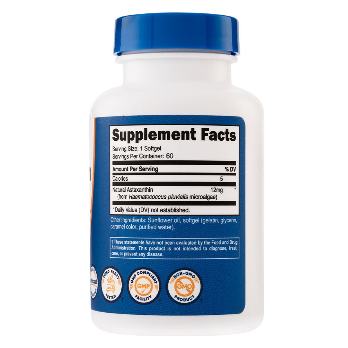 NUTRICOST - Astaxantina - 60 Softgels