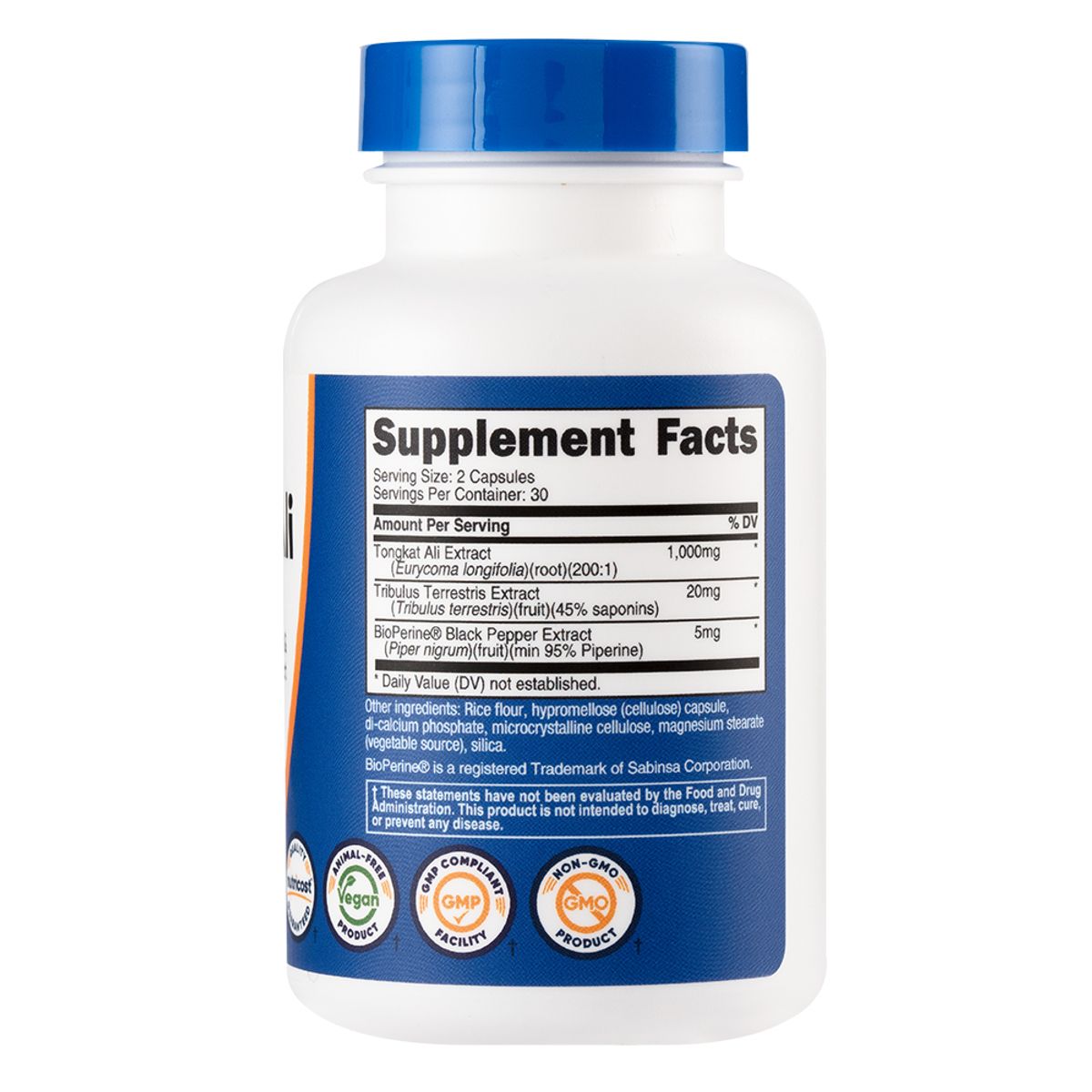 NUTRICOST - Tongkat Ali - 60 Cápsulas