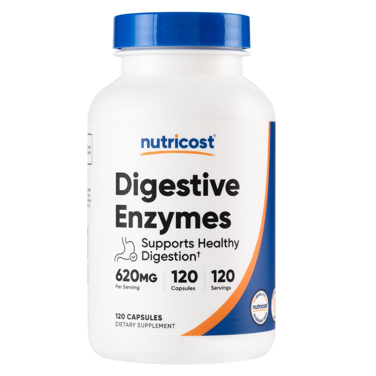 NUTRICOST - Enzimas Digestivas - 120 Cápsulas