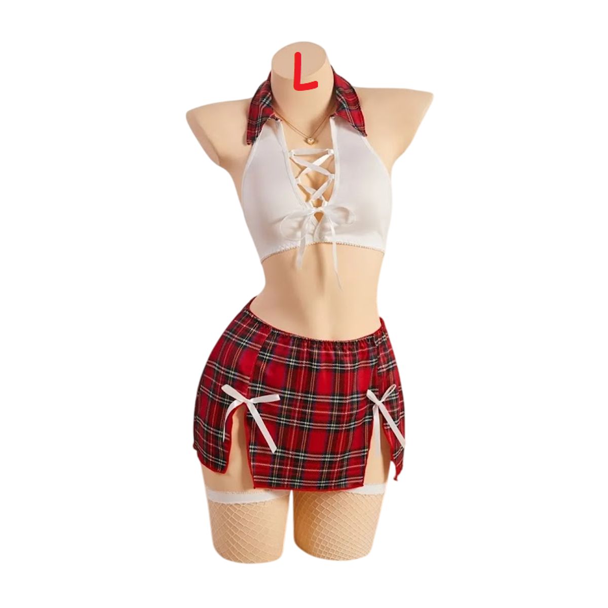 GENERICO - DISFRAZ COLEGIALA LENCERIA SEXY