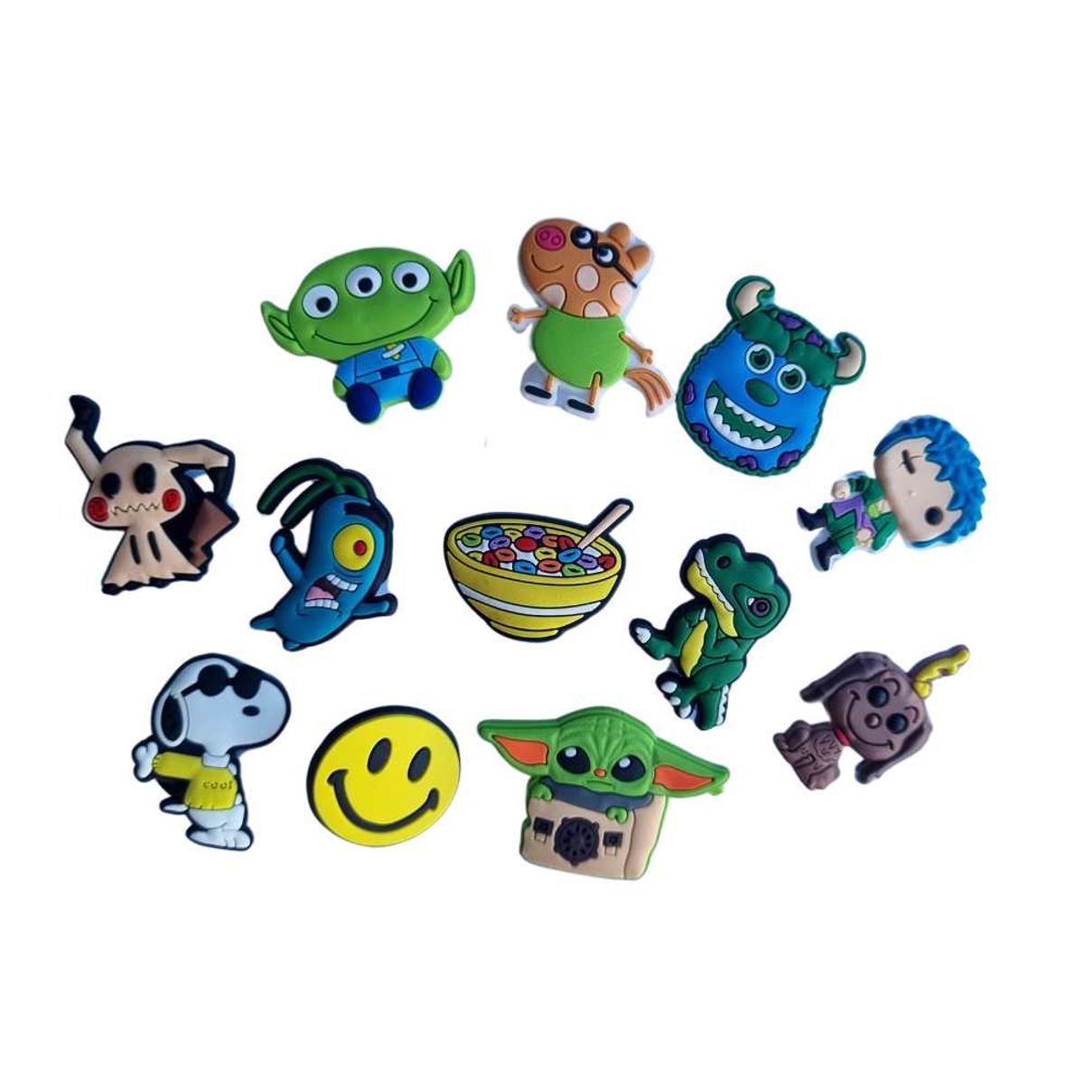 GENERICO - Accesorios para Sandalias Pack x 12 Variante 12