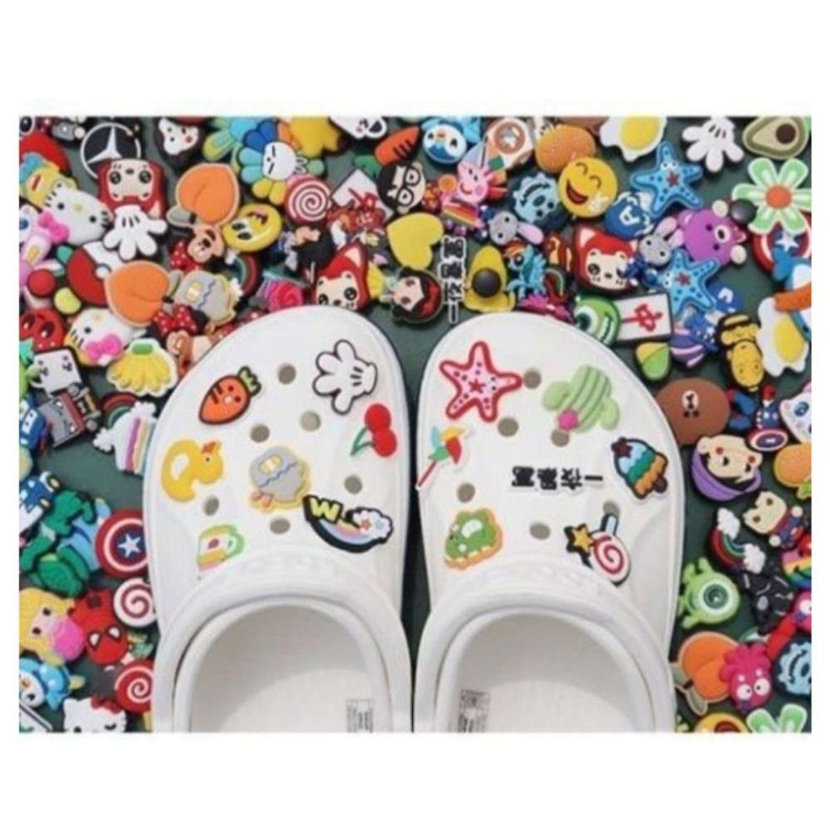 GENERICO - Accesorios para Sandalias Pack x 12 Variante 12