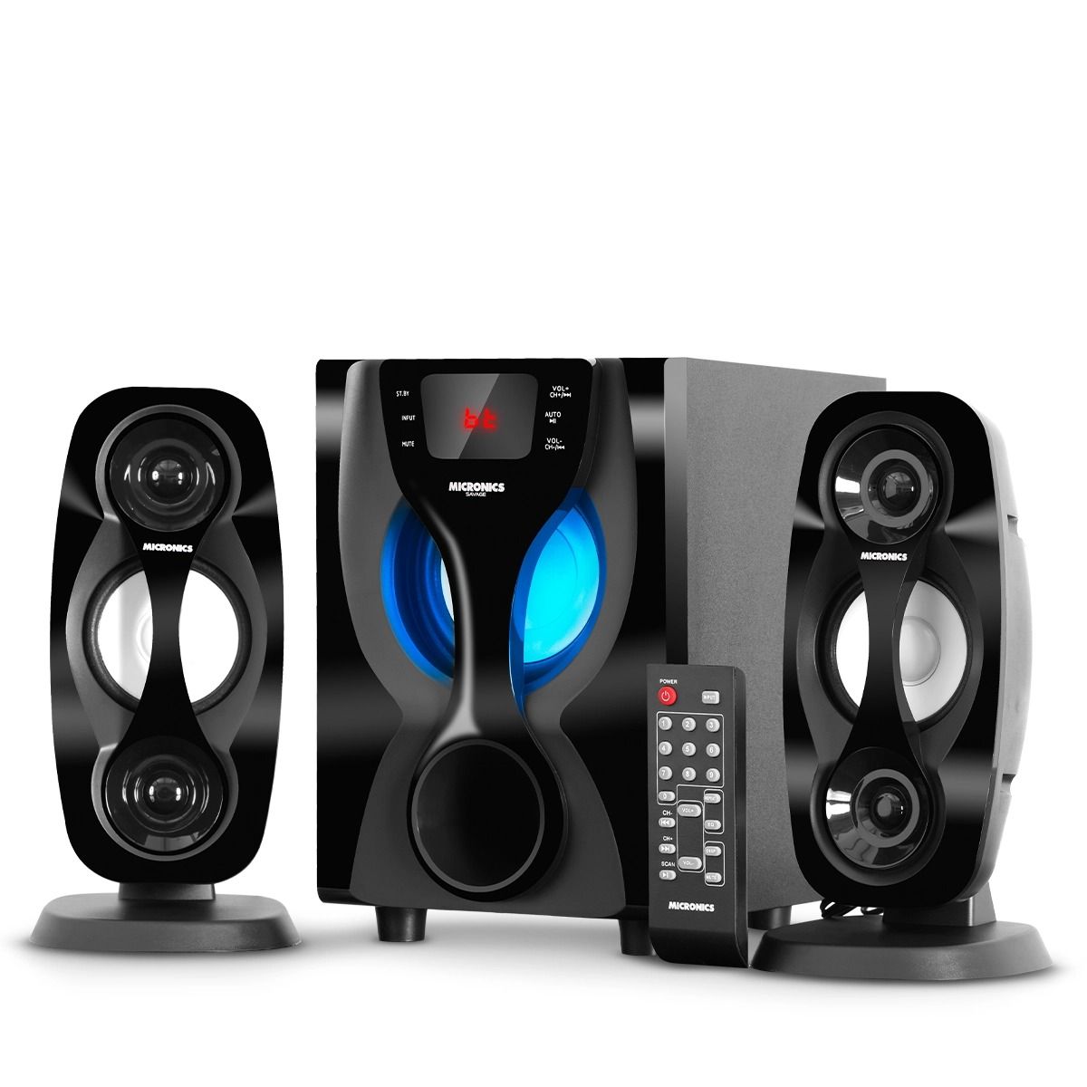 MICRONICS - PARLANTE SAVAGE MIC S7415BT FM USB MICRONICS
