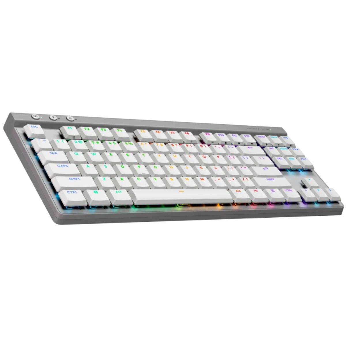 LOGITECH - Teclado Logitech G515 TKL LIGHTSPEEDBT LIGHTSYNC RGB Blanco
